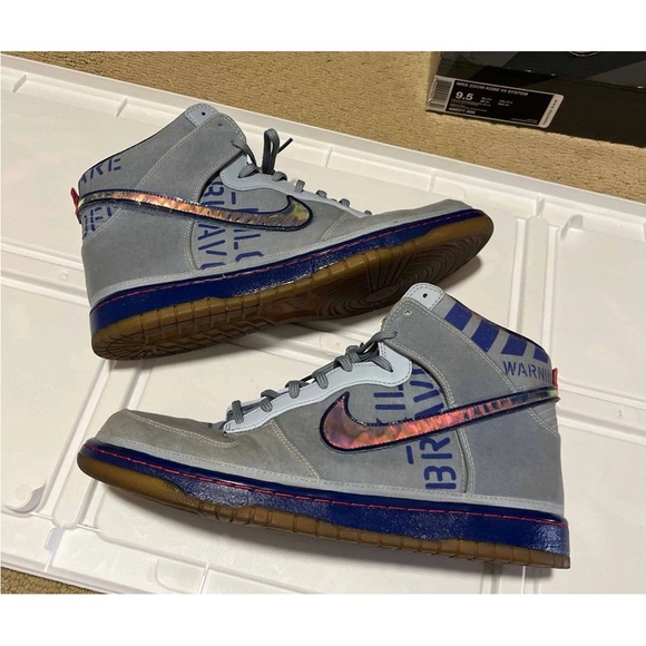 nike dunk high premium qs galaxy